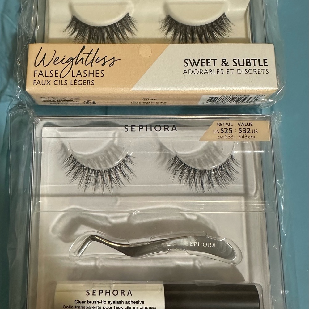 Sephora Sweet & Subtle Weightless Lashes - Black